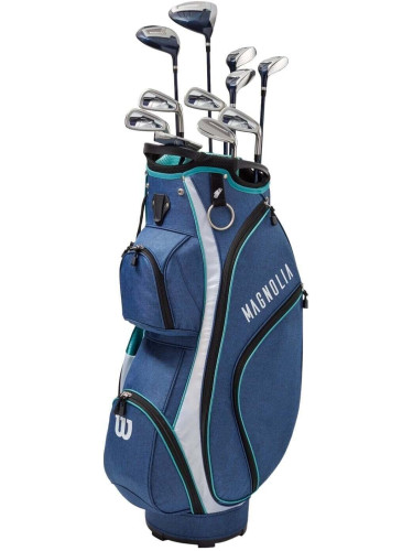 Wilson Staff Magnolia Complete Ladies Cart Bag Set Дясна ръка Graphite Lady -1 inch Голф комплект за голф