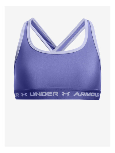 Under Armour G Crossback Mid Solid Детски сутиен Lilav
