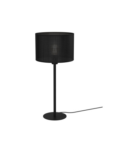 Настолна лампа LOFT SHADE 1xE27/60W/230V Ø 25 см черна