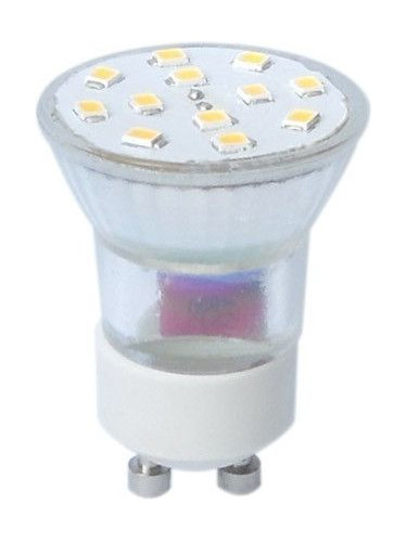 Лампа SMD LED GU10 Mini 2.5W 6000K  (10 τεμάχια)