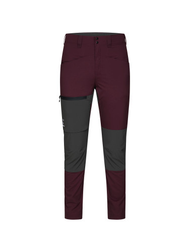 Women's trousers Haglöfs Lite Slim Dark Red/Grey
