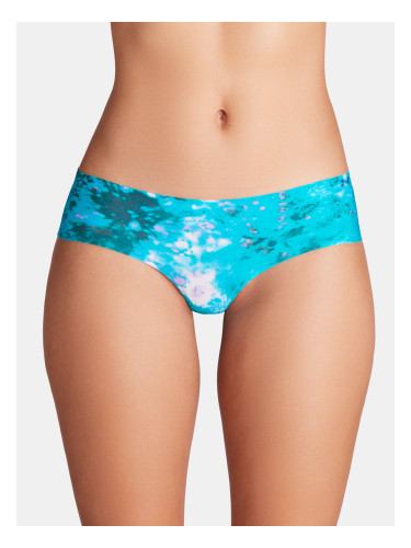 Set of three women's briefs in turquoise and blue color Under Armour UA Pure Stretch NS Nov Hipster