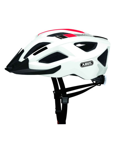 ABUS Aduro 2.0 Race White, S bicycle helmet