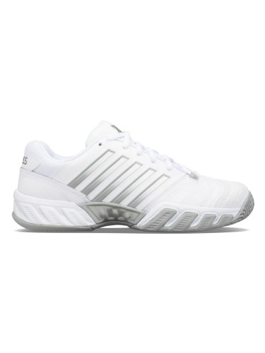 K-Swiss Bigshot Light 4 White/Silver Women's Tennis Shoes EUR 42