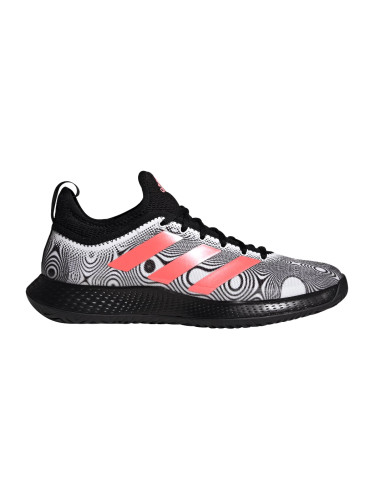 adidas Men's Defiant Generation M White/Red EUR 43 1/3 Tennis Shoes