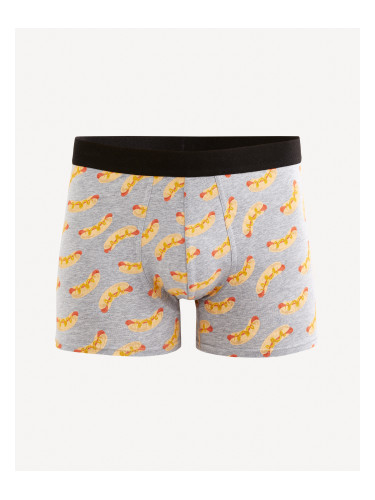 Celio Patterned Gibodog Boxer Shorts - Men's
