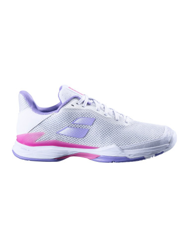 Babolat Jet Tere All Court Women White/Lavender EUR 41 Women's Tennis Shoes