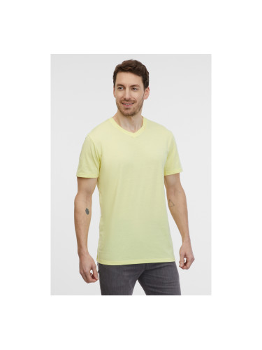 Light yellow men's T-shirt SAM 73 Fidel