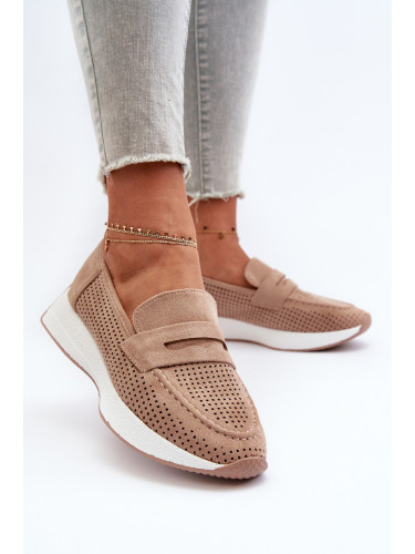 Дамски мокасини Kesi от ековелур