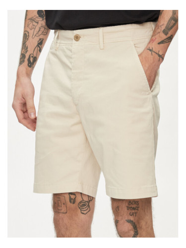 Pepe Jeans Шорти от плат Regular Chino Short PM801092 Бежов Regular Fit