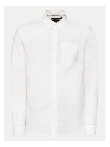 INDICODE Риза Globe 20-315 Бял Regular Fit