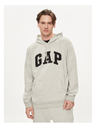 Gap Суитшърт 868453-03 Сив Regular Fit