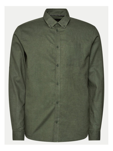 INDICODE Риза Globe 20-315 Зелен Regular Fit