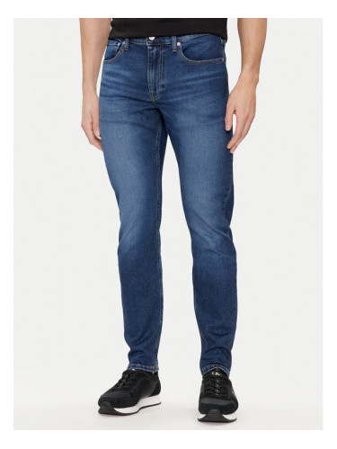 Calvin Klein Jeans Дънки J30J324849 Тъмносин Slim Fit