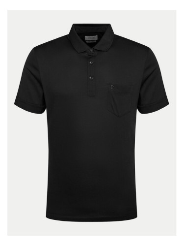 Pierre Cardin Тениска с яка и копчета C5 21204.2034 Черен Regular Fit