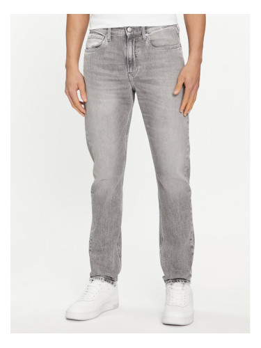 Calvin Klein Jeans Дънки J30J324833 Сив Slim Fit