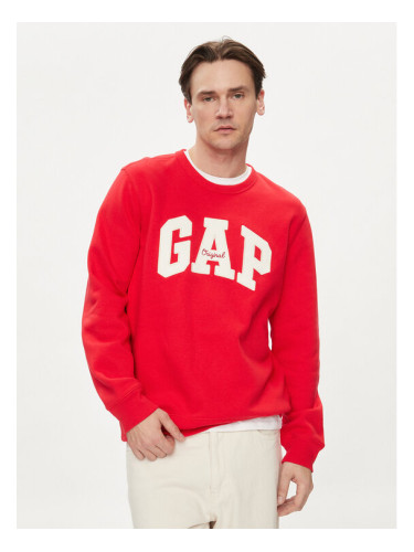 Gap Суитшърт 852079-08 Червен Regular Fit