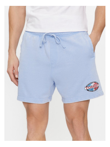 Tommy Jeans Спортни шорти Tjm Arch Graphic Beach Short Ext DM0DM19167 Син Regular Fit