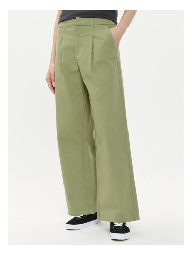 ONLY Текстилни панталони Stella 15311377 Зелен Regular Fit