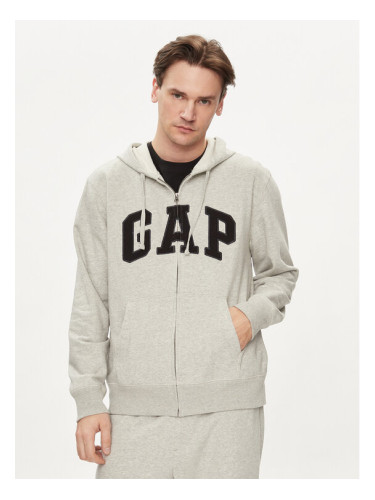 Gap Суитшърт 868454-02 Сив Regular Fit