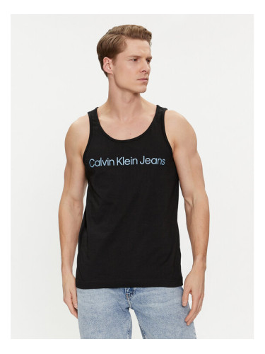 Calvin Klein Jeans Мъжки топ Institutional Logo J30J323099 Черен Regular Fit