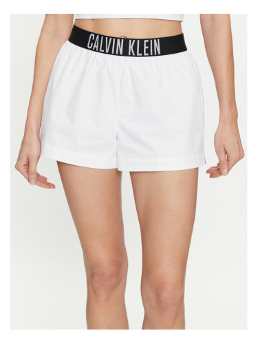 Calvin Klein Swimwear Спортни шорти KW0KW02482 Бял Regular Fit