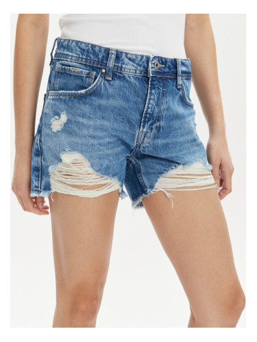 Pepe Jeans Дънкови шорти Relaxed Short Mw PL801110RH4 Син Relaxed Fit