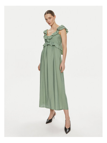 Vero Moda Лятна рокля Josie 10303761 Зелен Regular Fit