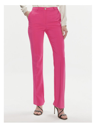 Rinascimento Текстилни панталони CFC0118270003 Розов Regular Fit