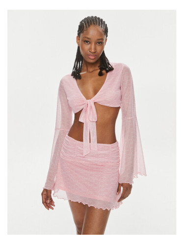 Juicy Couture Блуза JCWCT23326 Розов Slim Fit