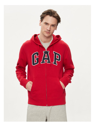 Gap Суитшърт 868454-03 Червен Regular Fit