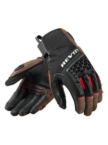 Rev'it! Gloves Sand 4 Brown/Black XL Ръкавици