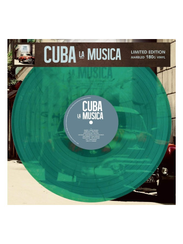 Various Artists - Cuba La Musica (Limited Edition) (Numbered) (Turquoise Marbled Coloured) (LP)