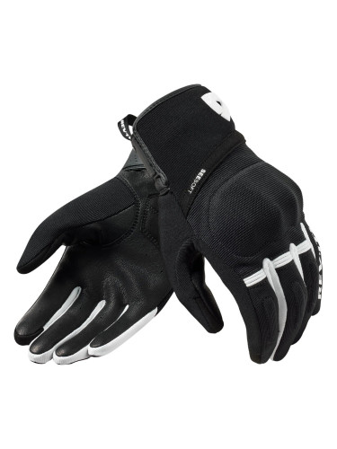 Rev'it! Gloves Mosca 2 Black/White 2XL Ръкавици