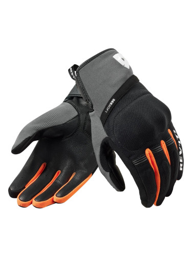Rev'it! Gloves Mosca 2 Black/Orange 2XL Ръкавици