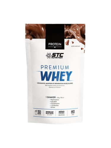 STC PREMIUM WHEY Протеин за мускули и възстан. Шоколад 750г