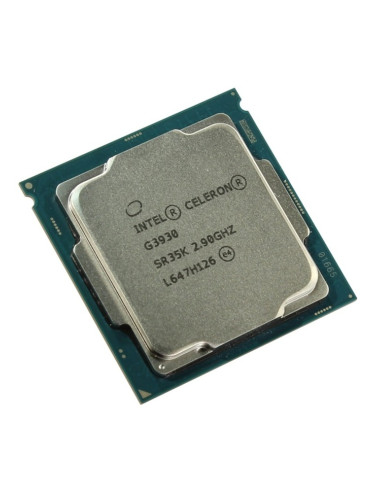 Процесор Intel Celeron G3930 двуядрен (2.9GHz, 2MB Cache, 350MHz-1.05GHz GPU, LGA1151) Tray