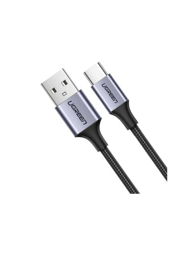 Кабел Ugreen 60126, от USB-A(м) към USB-C(м), 1m, черен