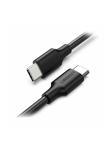 Кабел Ugreen 50997, от USB-C(м) към USB-C(м), 1m, черен