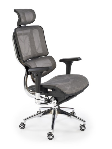 Ергономично кресло  - сиво