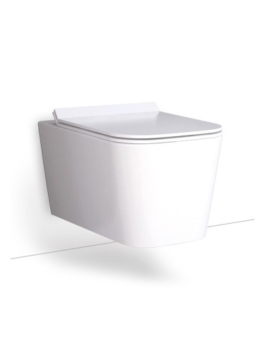 Висяща тоалетна Bianco Ceramica Enzo -Бял - Mat
