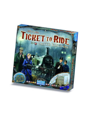  Разширение за настолна игра Ticket to Ride - United Kingdom