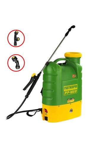 Пръскачка акумулаторна PARTNERPro PP-16SB, 16 л, 12V/8Ah, 4 bar