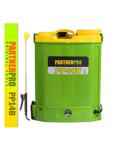 Пръскачка акумулаторна PARTNER Pro PP14B, 14л, 12V/8Ah, 4 bar
