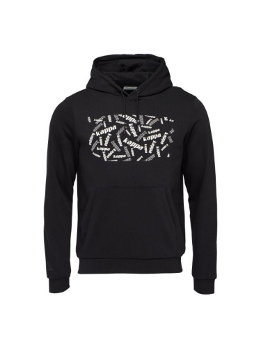 Kappa LOGO FOJO Мъжки суитшърт, черно, размер XXL