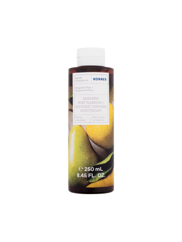 Korres Bergamot Pear Renewing Body Cleanser Душ гел за жени 250 ml