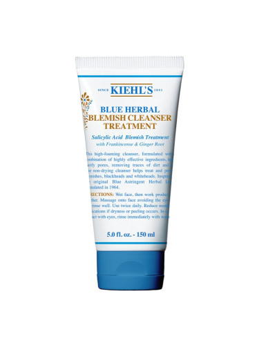 Kiehl's Blue Herbal Gel Cleanser почистващ гел за проблемна кожа за жени 150 мл.