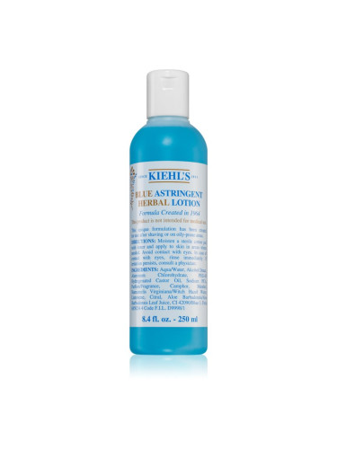 Kiehl's Blue Herbal Astringent Lotion тоник за мазна и проблемна кожа за жени 250 мл.