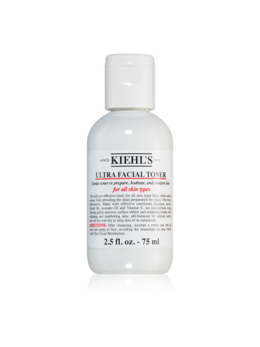 Kiehl's Ultra Facial Toner нежен тоник за лице за всички типове кожа на лицето 75 мл.