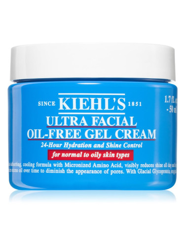 Kiehl's Ultra Facial Oil-Free Gel Cream хидратираща грижа за нормална към мазна кожа 50 мл.